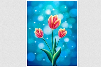 Paint Nite: Radiant Tulips (Ages 13+)